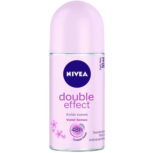 Desodorante Nivea roll on double effect 50ml - Imagem em destaque