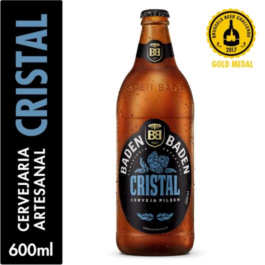 Cerveja Baden Baden Pilsen Cristal Garrafa 600ml - Imagem em destaque