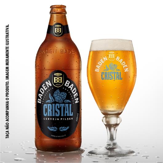 Cerveja Baden Baden Pilsen Cristal Garrafa 600ml - Imagem em destaque