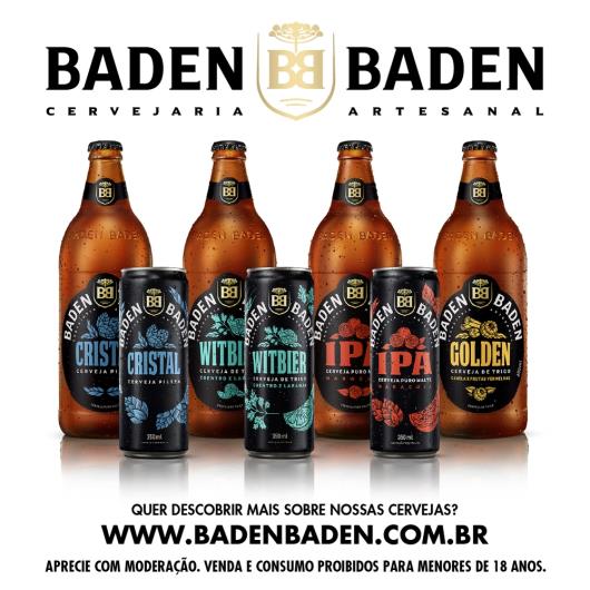 Cerveja Baden Baden Pilsen Cristal Garrafa 600ml - Imagem em destaque