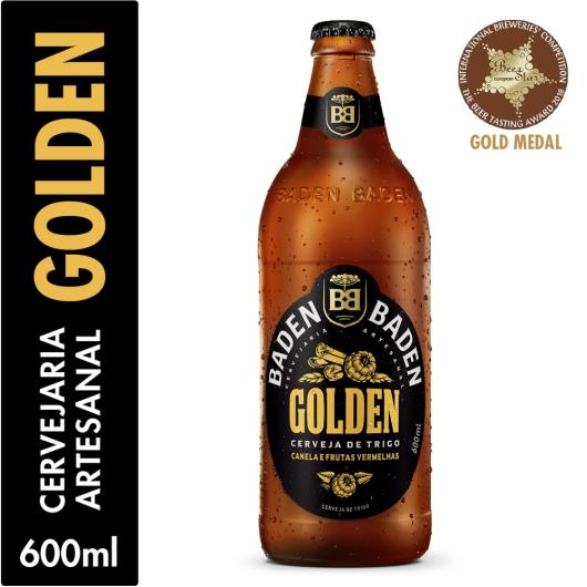 Cerveja Baden Baden Golden Ale Garrafa 600ml - Imagem em destaque