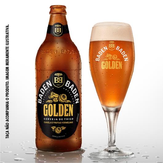 Cerveja Baden Baden Golden Ale Garrafa 600ml - Imagem em destaque
