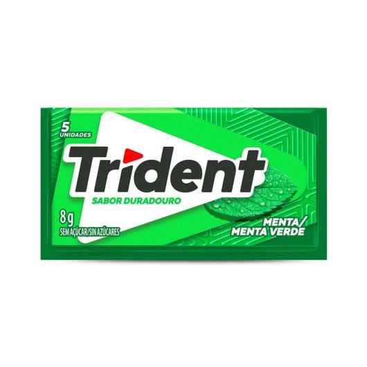 Chiclete Trident Menta 8g - Imagem em destaque