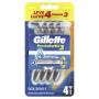 Aparelho de Barbear Descartável Gillette Prestobarba3 Leve 4 Pague 3