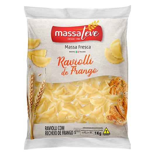 Ravioli Massa Leve de frango 1kg - Imagem em destaque