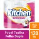 Papel toalha multiuso Kitchen decorado 2 unidades - Imagem 1131991.jpg em miniatúra