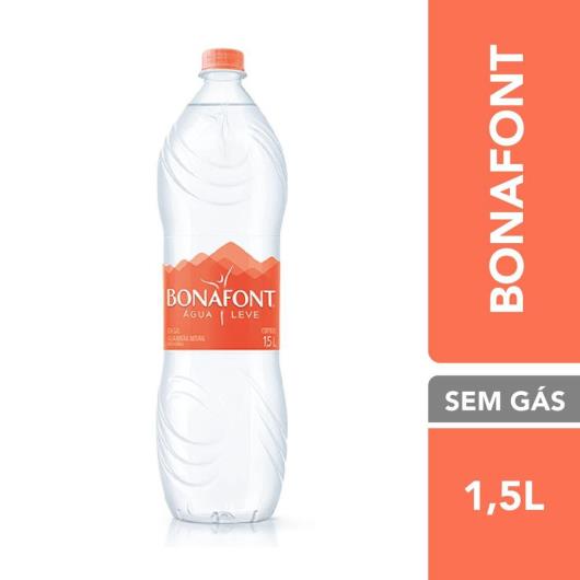 Água mineral Bonafont pet sem Gás 1,5L - Imagem em destaque