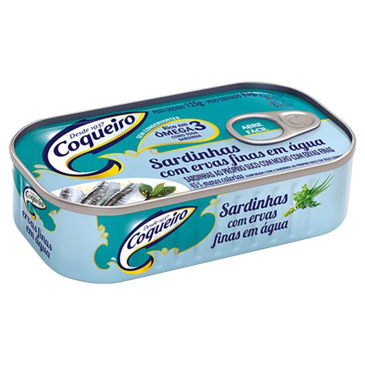 Sardinha Coqueiro com Ervas Finas Light 125g - Imagem em destaque