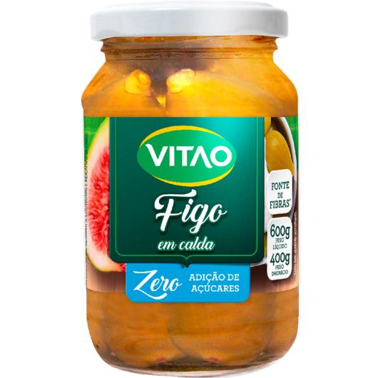 Doce de figo em calda Vitao Zero Açúcar 400g - Imagem em destaque