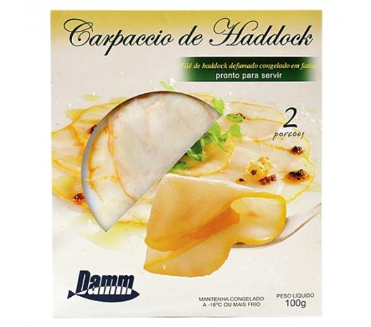 Carpaccio desfiado fatiado Damm Haddock Fat 100g - Imagem em destaque