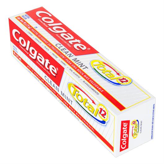 Creme Dental Clear Mint Colgate Total 12 Caixa 90g - Imagem em destaque