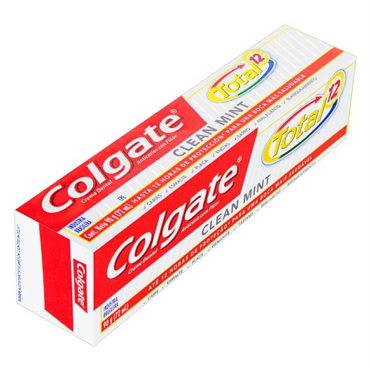 Creme Dental Clear Mint Colgate Total 12 Caixa 90g - Imagem em destaque