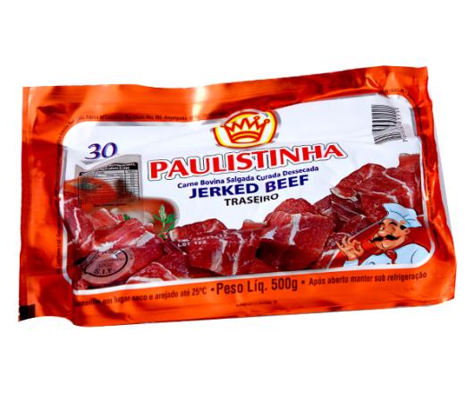 Jerked beef traseiro Paulistinha 500g - Imagem em destaque