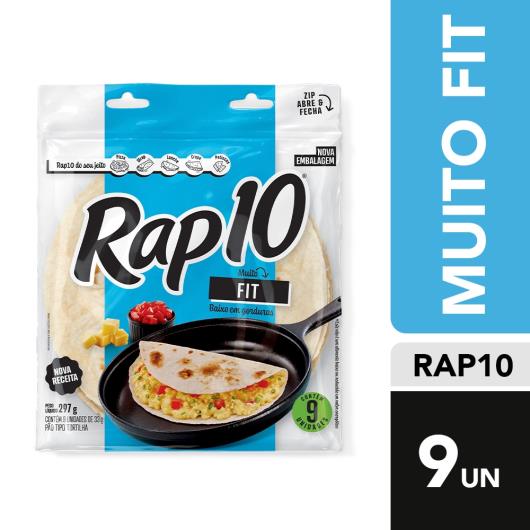 Pão de Tortilha Fit Rap10 297g - Imagem em destaque