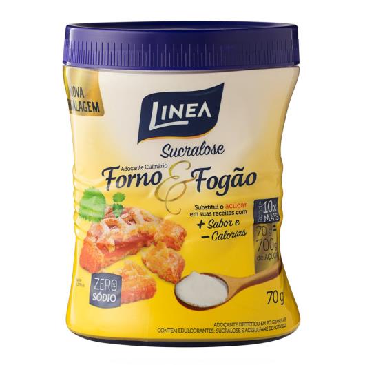 Adoçante em Pó Sucralose Zero Sódio Linea Forno & Fogão Pote 70g - Imagem em destaque