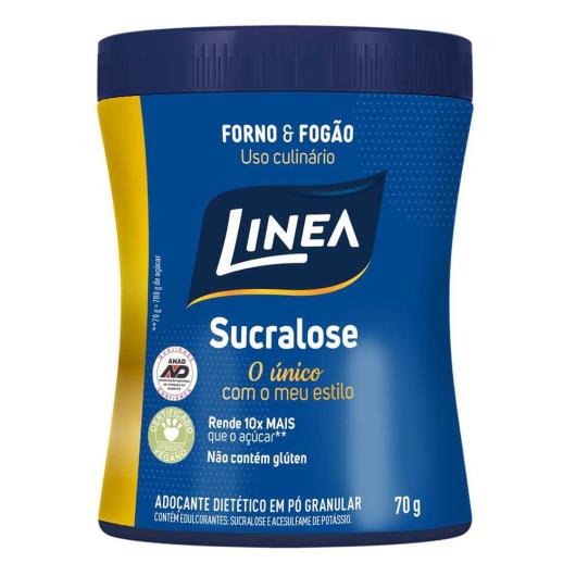 Adoçante em Pó Sucralose Linea Forno & Fogão Pote 70g - Imagem em destaque