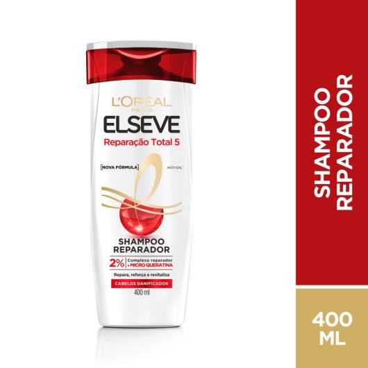 Shampoo Elseve reparação total 5 400ml - Imagem em destaque