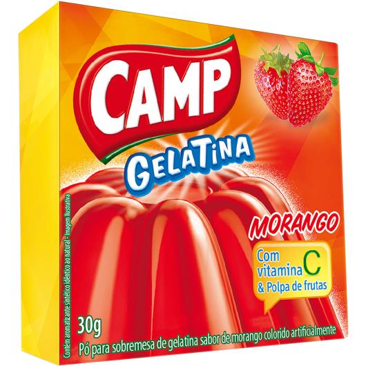 Gelatina morango Camp 30g - Imagem em destaque