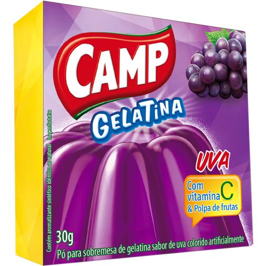 Gelatina em pó Camp uva 30g - Imagem em destaque