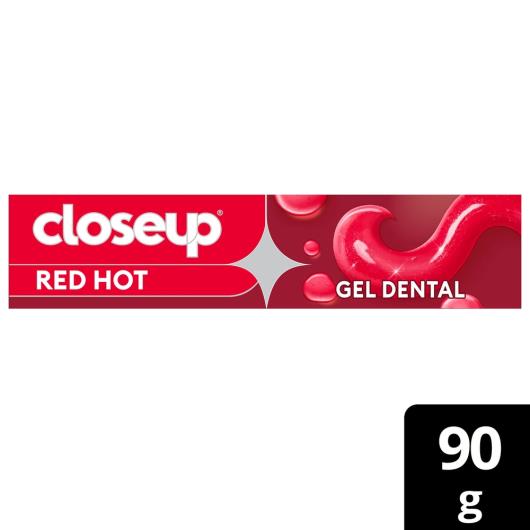 Gel Dental Red Hot Proteção 360° Fresh Close Up 90g - Imagem em destaque