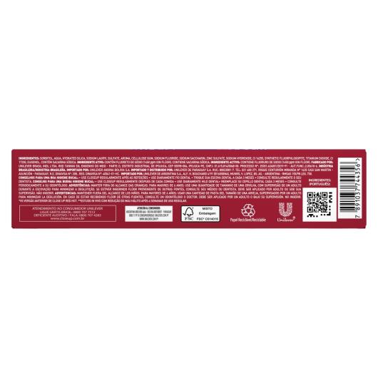 Gel Dental Red Hot Proteção 360° Fresh Close Up 90g - Imagem em destaque
