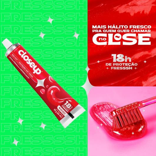 Gel Dental Red Hot Proteção 360° Fresh Close Up 90g - Imagem em destaque