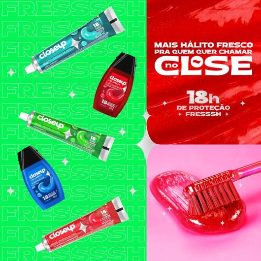 Gel Dental Red Hot Proteção 360° Fresh Close Up 90g - Imagem em destaque