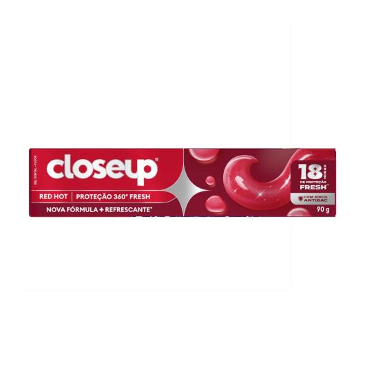 Gel Dental Red Hot Proteção 360° Fresh Close Up 90g - Imagem em destaque
