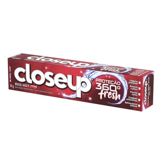 Creme Dental em Gel Closeup Proteção 360º Fresh Red Hot 90g - Imagem em destaque