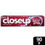 Creme Dental em Gel Closeup Proteção 360º Fresh Red Hot 90g