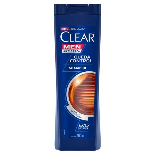 Shampoo Anticaspa Clear Men Queda Control 400ml - Imagem em destaque