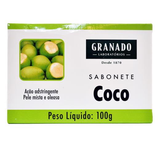Sabonete Granado de coco 100g - Imagem em destaque