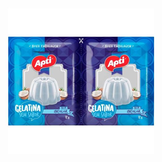 Gelatina em Po Apti Incolor sem Sabor 24g - Imagem em destaque
