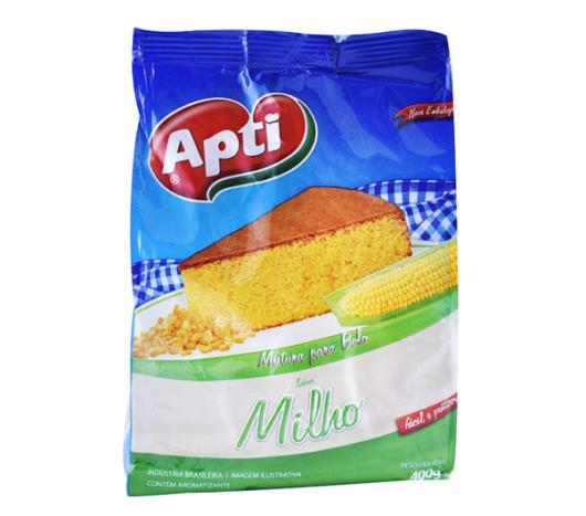 Mistura para bolo sabor milho Apti 400g - Imagem em destaque