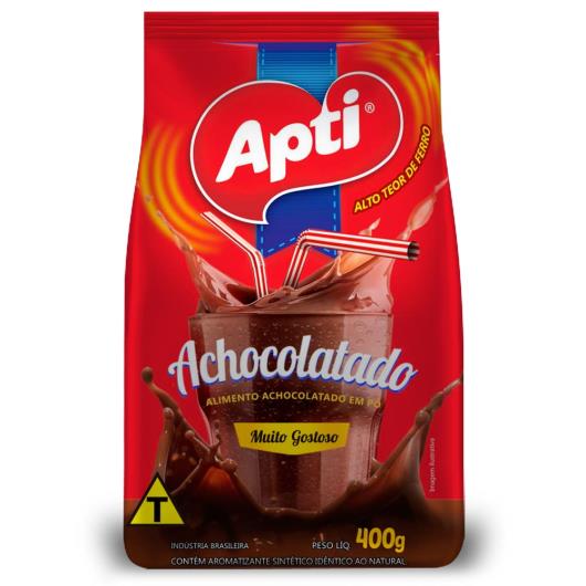 Achocolatado em pó Apti Sachê 400g - Imagem em destaque