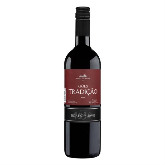 Vinho Tinto Suave Góes Tradição Bordô Garrafa 750ml - Imagem em destaque