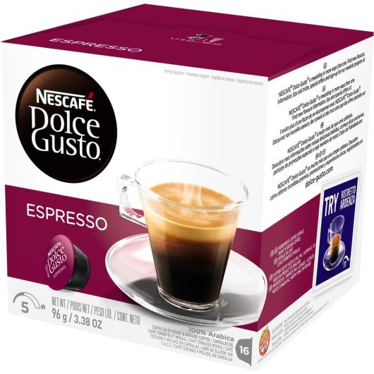 Café em Cápsula NESCAFÉ DOLCE GUSTO Espresso 16 Cápsulas - Imagem em destaque