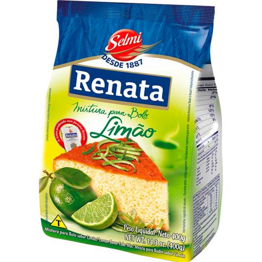 Mistura para bolo Renata sabor limão 400g - Imagem em destaque