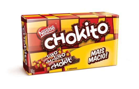 Chocolate Nestlé chokito com 3 unidades 96g - Imagem em destaque