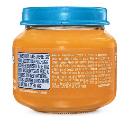 Papinha Nestlé Naturnes Mamão e Laranja 120g - Imagem em destaque