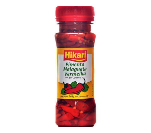 Pimenta Hikari malagueta vermelha em conserva 70g - Imagem em destaque