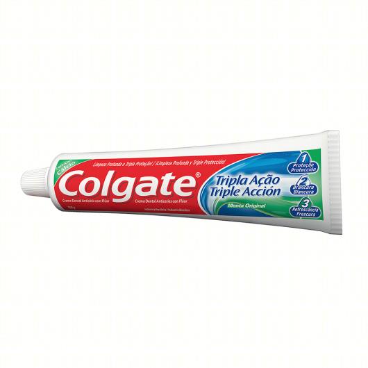 Creme Dental Menta Original Colgate Tripla Ação Caixa 180g - Imagem em destaque