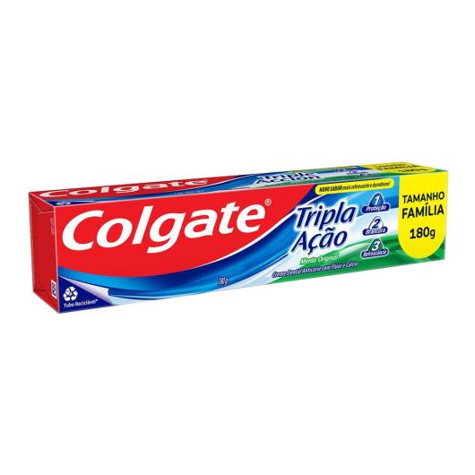 Creme Dental Menta Original Colgate Tripla Ação 180g - Imagem em destaque