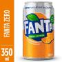 Refrigerante Fanta Sabor Laranja Zero LATA 350ML