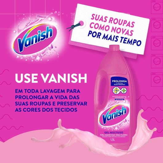 Tira Manchas em Gel Vanish Multiuso 3L para roupas coloridas - Imagem em destaque