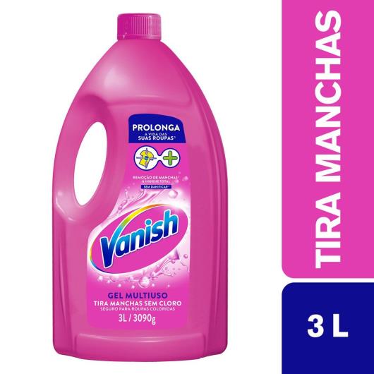 Tira Manchas em Gel Vanish Multiuso 3L para roupas coloridas - Imagem em destaque