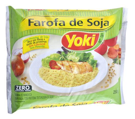 Farofa de soja Yoki  sem pimenta 250g - Imagem em destaque