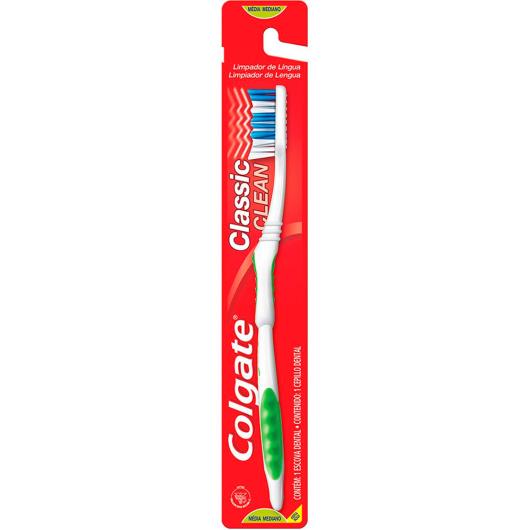 Escova dental Colgate classic média macia - Imagem em destaque