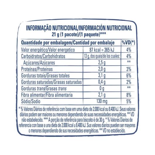 Biscoito NESFIT Integral Multipack 126g - Imagem em destaque