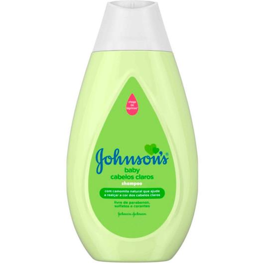 Shampoo Johnson's Baby para cabelos claros 400ml - Imagem em destaque